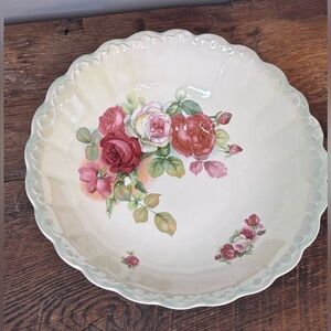 RARE Vintage Antique Empire China 10 1/2" Serving Bowl # 579